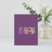JOY! POSTKARTE (Stehend Vorderseite)