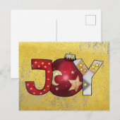 Joy postkarte (Vorne/Hinten)