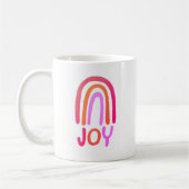 JOY Rainbow Colorful Handletting Tasse (Links)
