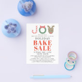 JOY Reindeer Holiday Bake Sale Flyer (Einzeln)