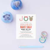 JOY Reindeer Holiday Bake Sale Flyer (Einzeln)