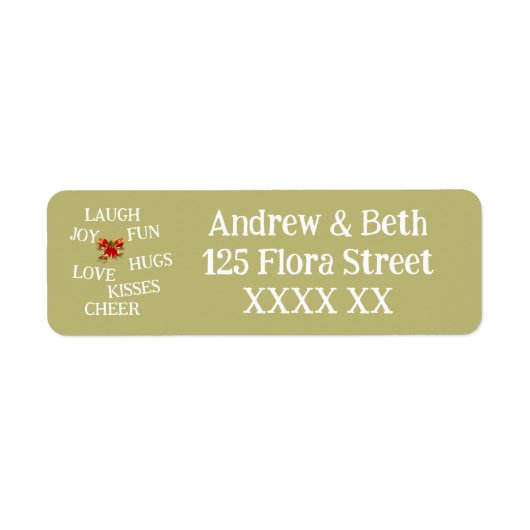 Joy-Return-Adressetikett (Vorne)