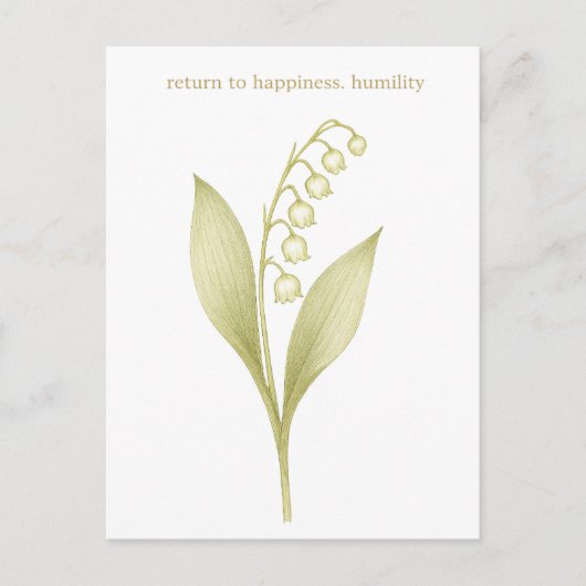 Joy Return Postkarte (Vorderseite)