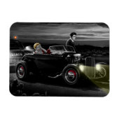 Joy Ride B&W Magnet (Horizontal)