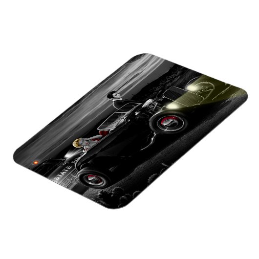 Joy Ride B&W Magnet (Linke Seite)