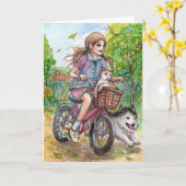 Joy Ride Karte (Gelbe Blume)