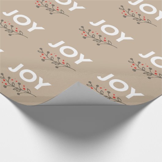 JOY Rustic | Versandpapier Geschenkpapier (Ecke)