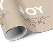 JOY Rustic | Weihnachtspapier Geschenkpapier (Rolleneckpunkt)