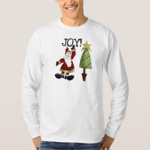 JOY Santa Claus T - Shirt und Geschenke