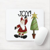 JOY Santa Claus T - Shirt und Geschenke Mousepad (Mit Mouse)