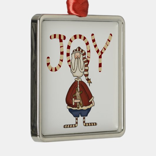 Joy Santa Keepake Ornament (Rechts)
