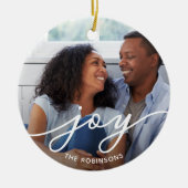 Joy Script | FOTO Keramikornament (Vorne)