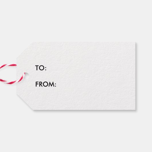 Joy Script Sage Geschenkanhänger (Rückseite Horizontal)