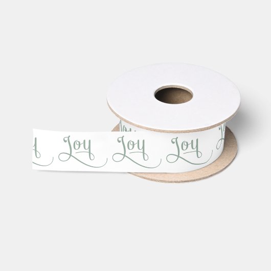 Joy Script Sage Satinband (Spule)