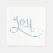 Joy Script Sky Serviette (Vorderseite)