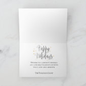 JOY Season's Greetings Corporate Business Holiday Karte (Innenseite)