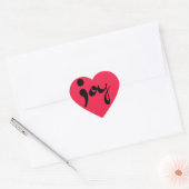Joy Semicolon Heart Stickers (Umschlag)