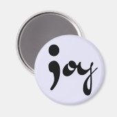 Joy Semicolon Magnet (Vorderseite/Rückseite)