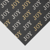 JOY (silber/goldener Glitzer) Seidenpapier (Ausschnitt)