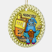 Joy Slots gnome Keramik Ornament (Links)