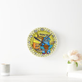 Joy Slots gnome Runde Wanduhr (Zuhause)