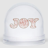 Joy Snow Globe Schneekugeln (Vorderseite)