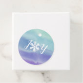 Joy Snowflake Geschenkanhänger (Beispiel)