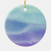 Joy Snowflake Keramik Ornament (Hinten)