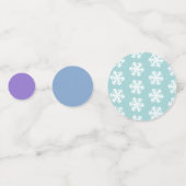 Joy Snowflake Konfetti (Vorderseiten)