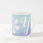 Joy Snowflake Mattglastasse (VorderseiteRechts)