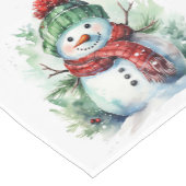 JOY Snowmen Kurzer Tischläufer (Ecke)
