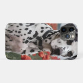 **"Joy Spots: Dalmatiner in einem roten Mohnfeld"* Case-Mate iPhone Hülle (Rückseite (Horizontal))