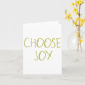 Joy Sticker2 Karte (Gelbe Blume)