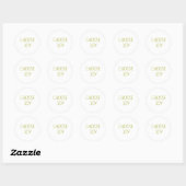 Joy Sticker2 Runder Aufkleber (Blatt)