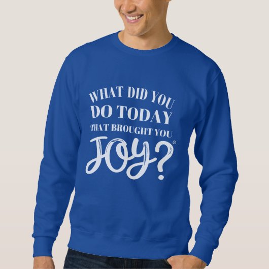 JOY-Sweatshirt Sweatshirt (Vorderseite)