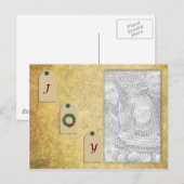 Joy Tag Template Postkarte (Vorne/Hinten)