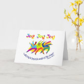 Joy the Card! Karte (Gelbe Blume)