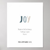 Joy the fruit of the spirit poster (Vorne)