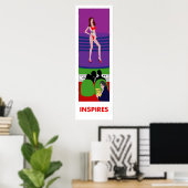 Joy The Immortal Beloved, Teil 2: Inspiriere Poster (Heimbüro)