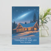 Joy This Season - Weihnachtskarte Feiertagskarte (Stehend Vorderseite)