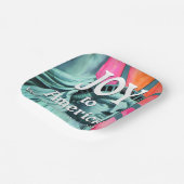 Joy to America Harris Walz Pappteller (Gewinkelt)