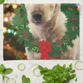 Joy to the Puppy Geschirrtuch (Gefaltet)