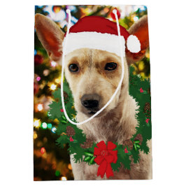 Joy to the Puppy Mittlere Geschenktüte