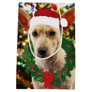 Joy to the Puppy Mittlere Geschenktüte