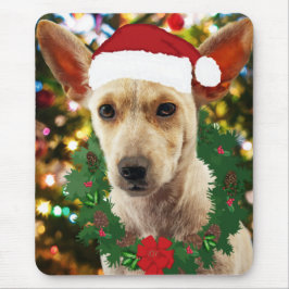 Joy to the Puppy Mousepad