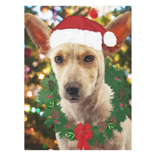 Joy to the Puppy Tischdecke (Vorderseite)