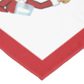 Joy to the World 2024/25 Tischdecke (Schrägansicht)