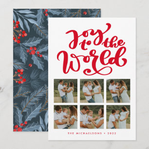 JOY TO THE WORLD Add your Fotos Collage