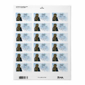 Joy to the World Address Label Adressaufkleber (Vorne)