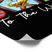 Joy To The World Baby Jesus Christmas Nativity Sce Poster (Ecke)